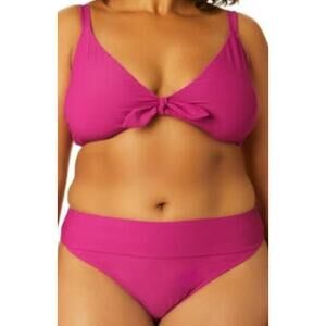Time and tru Women Plus 2pc Bikini Swimsuit Plus Size 1X 16/18